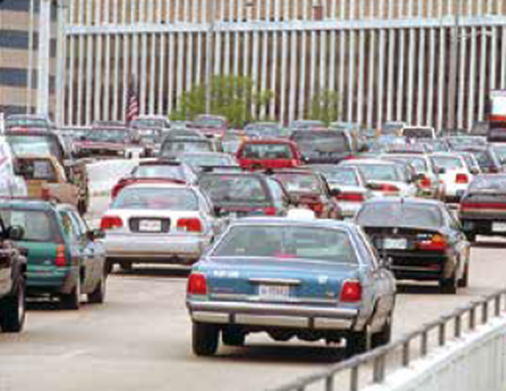 According t research on air quality around 40% air pollution by road vehicles 