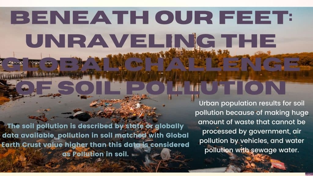 Beneath Our Feet: Global Challenge of Soil Pollution