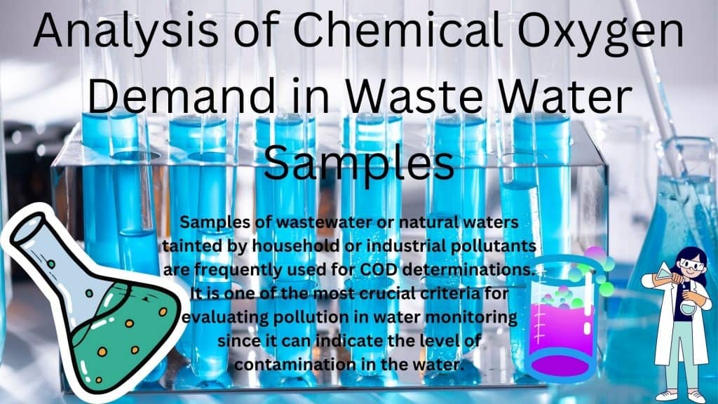 Analysis of Chemical Oxygen Demand in Waste Water Samples