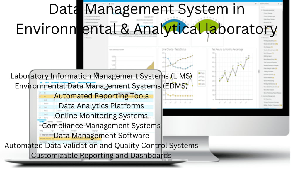 Data Management System in Environmental & Analytical laboratory