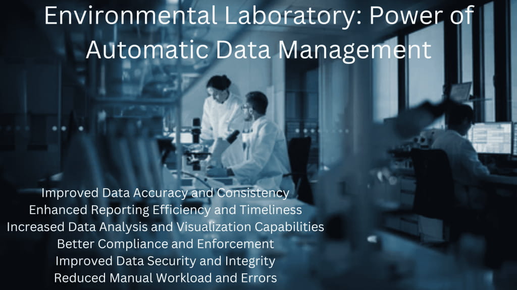 Power of Automatic Data Management in Environmental Laboratory