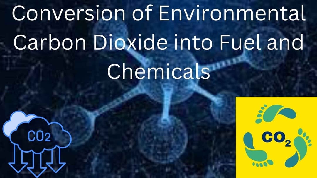 Conversion of Environmental Carbon Dioxide into Fuel and Chemicals