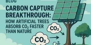 Carbon Capture Breakthrough How Artificial Trees Absorb CO₂ Faster Than Nature
